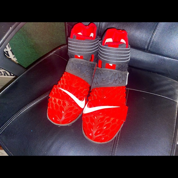 black nike high top cleats